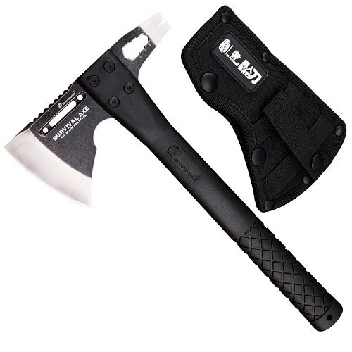 Тактический топор HX Outdoors Tomahawk (FT-05) (Черный) — фото