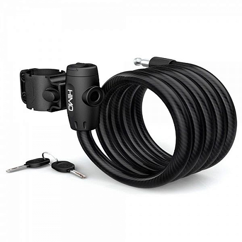 Замок для велосипеда HIMO L150 Portable Folding Cable Lock 1500 mm (Черный) L150 — фото