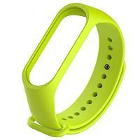 Силиконовый ремешок для Xiaomi Mi Band 3 (Зеленый) — фото