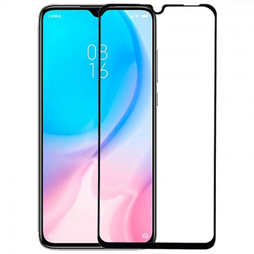 Защитное 5D стекло для Xiaomi Mi 9 Lite Black (Черное) — фото