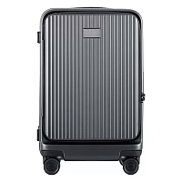 Чемодан Xiaomi Side Flip Cover 24" 61.6L (MJFGLXXRM) (Черный) — фото