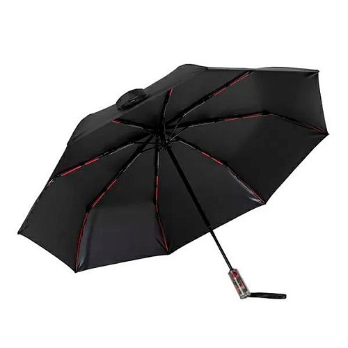 Зонт Konggu Automatic Umbrella (Черно-красный) — фото