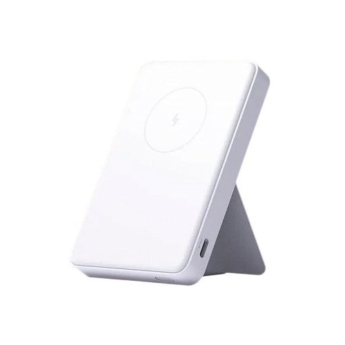 Внешний аккумулятор Xiaomi Power Bank Magnetic Wireless Magsafe 6000mAh (WPB0620MI) (Белый) — фото