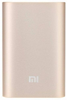 Внешний аккумулятор Xiaomi Mi Power Bank (10000 mAh) Золотой — фото