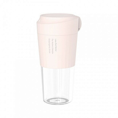 Портативный блендер SOLOVE Portable Juice Cup 330ml Z2 Pink (Розовый) — фото