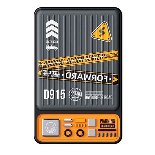 Внешний аккумулятор ROCK Travel Series P90 20W Magnetic Wireless Powerbank 10000mAh (Черный) — фото