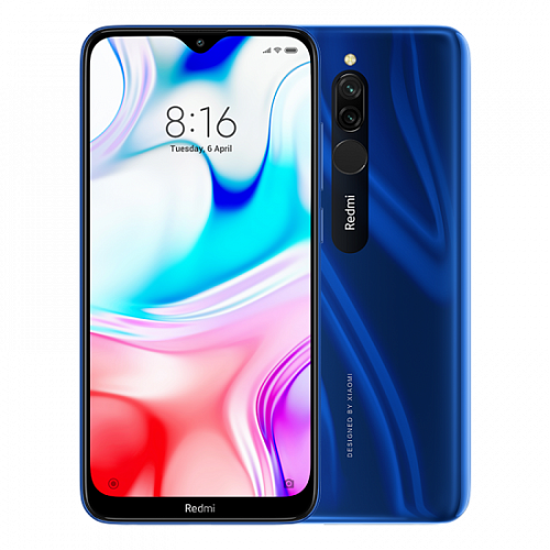 Смартфон Redmi 8 64GB/4GB Blue (Синий) — фото