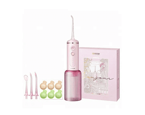 Ирригатор Soocas W3F (4 насадки) (Розовый) — фото