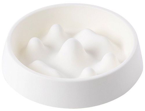 Миска для животных Jordan Judy Pet Slow Bowl (PE017) (Бежевая) — фото