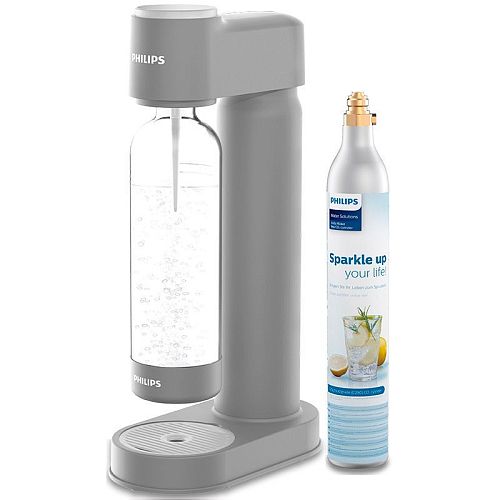 Сифон для газирования воды Philips GoZero ADD4901GR/10 (Серый) — фото