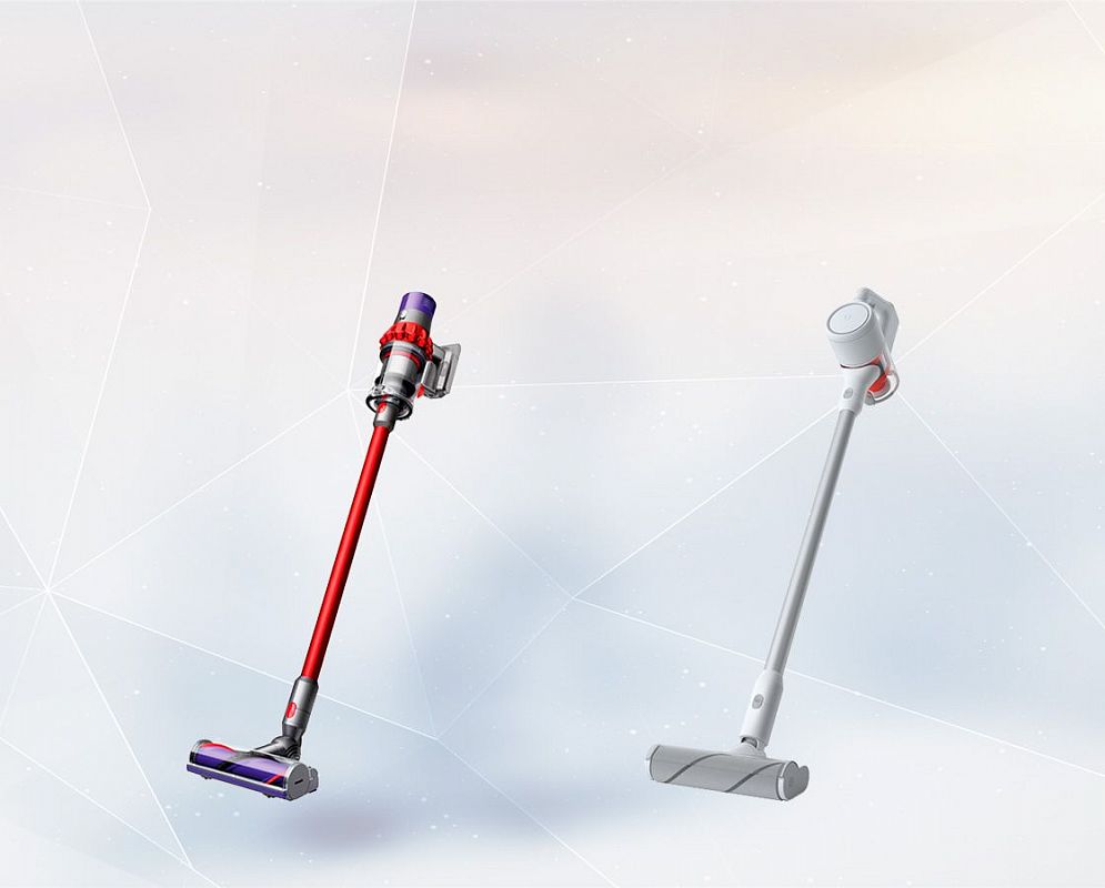 Сравнение пылесосов: Dyson v10 против Xiaomi Mijia Vacuum Cleaner