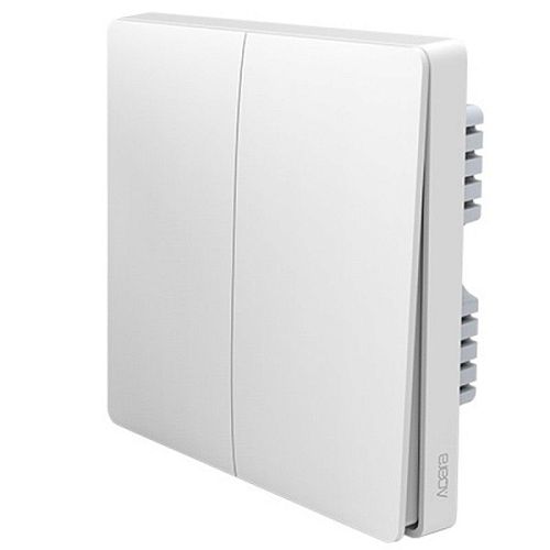 Беспроводной выключатель Aqara Wall Wireless Switch Double Button Edition White (Белый) — фото