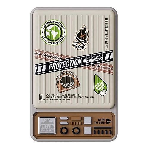 Внешний аккумулятор ROCK Travel Series P90 20W Magnetic Wireless Powerbank 10000mAh (Белый) — фото