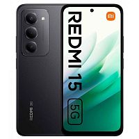 Смартфон Redmi 15 5G 4GB/128GB (Черный) — фото