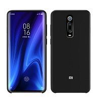 Силиконовый чехол Silicone Cover для Xiaomi Mi 9T/Redmi K20 (Черный) — фото
