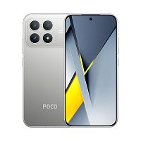 Смартфон POCO F8 Pro 12GB/256GB (Титановый серебристый) — фото