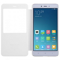 Чехол-книжка Nilkin Sparkle White для Redmi 4 Pro (Белый) — фото