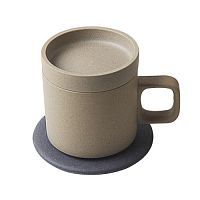 Чашка с подогревом VH Wireless Charging Electric Cup (Бежевая) — фото