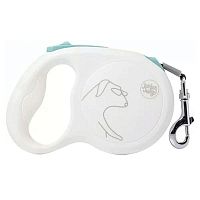Поводок для собак Jordan Judy Pet Telescopic Traction Rope PE042 5м White (Белый) — фото