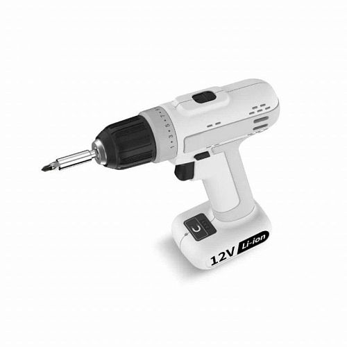Аккумуляторная дрель-шуруповерт MarsWorker 12V Electric Drill (MSID1202-02) (Белый) — фото