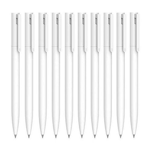Набор ручек Xiaomi Mi Gel Ink Pen MJZXB01WC (10 шт.) White (Белый) — фото
