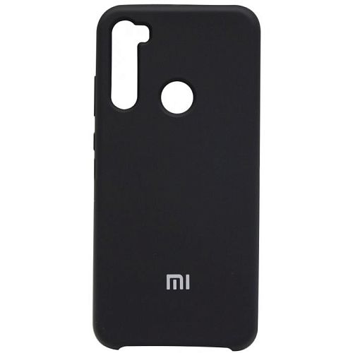 Силиконовый чехол для Redmi Note 8T (Черный) — фото