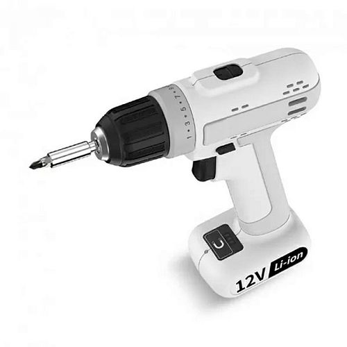 Аккумуляторная дрель-шуруповерт MarsWorker 12V Electric Drill (MSID1202-01) (Белый) — фото