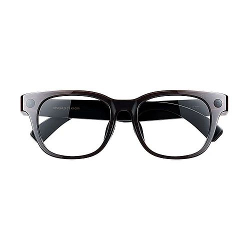 Умные очки Xiaomi AI Glasses с прозрачными линзами (Коричневый) — фото