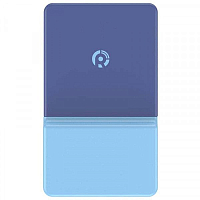 Внешний аккумулятор с поддержкой беспроводной зарядки Xiaomi Rui Ling Sticker (Синий) — фото