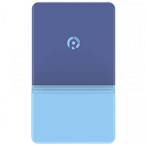 Внешний аккумулятор с поддержкой беспроводной зарядки Xiaomi Rui Ling Sticker (Синий) — фото