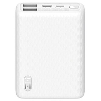Внешний аккумулятор Xiaomi Mi Power Bank ZMI QB817 Mini Portable (10000 mAh) White (Белый) — фото