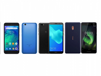 Сравниваем бюджетные смартфоны на чистом андроиде: Xiaomi Redmi Go против  Nokia 2.1 и Huawei Y5 Lite