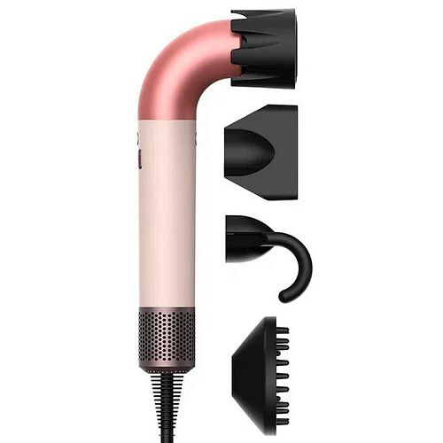 Фен для волос Beheart Hair Dryer X11 PRO (EU) (6 насадок) (Розовый) — фото