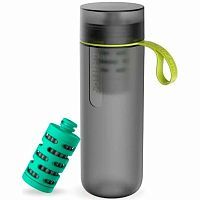 Бутылка-фильтр для фитнеса Philips GoZero 590 мл (AWP2722GRR/31) (Серый) — фото