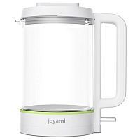 Чайник электрический стеклянный Joyami Electric Kettle 1,5л (JDS010) (EU) (Белый) — фото