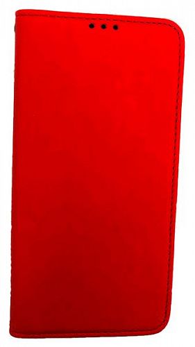 Чехол-книжка с магнитом для Redmi Note 8 (Красный) — фото