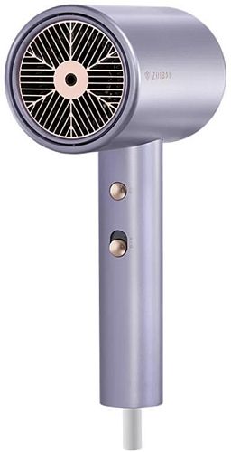 Фен для волос Zhibai Ion Hair Dryer Blue (Голубой) — фото