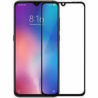 Защитное 5D стекло для Xiaomi Mi 9 SE Black (Черное) — фото