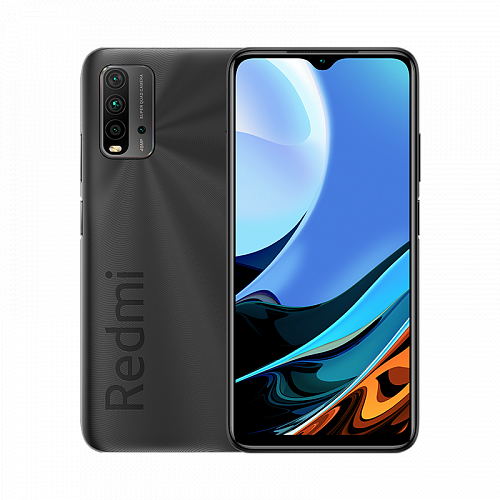 Смартфон Redmi 9T NFC 64GB/4GB Black (Черный) — фото