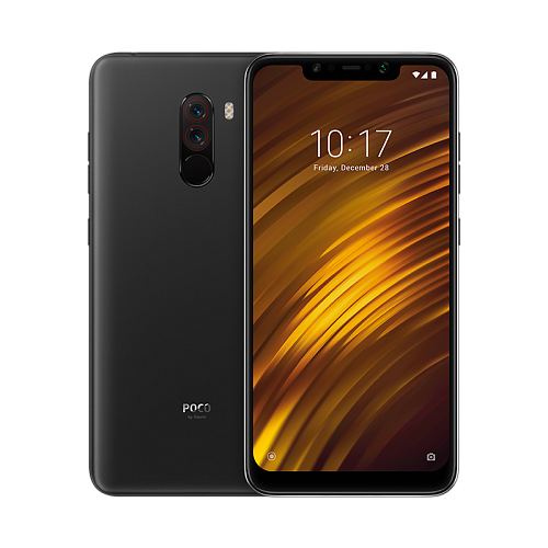 Смартфон Pocophone F1 128GB/6GB Black (Черный) — фото
