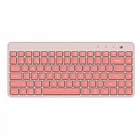 Беспроводная клавиатура Mi Dual Mode Wireless Keyboard (XMBXJP01YM) (Русские буквы) (Розовый) — фото