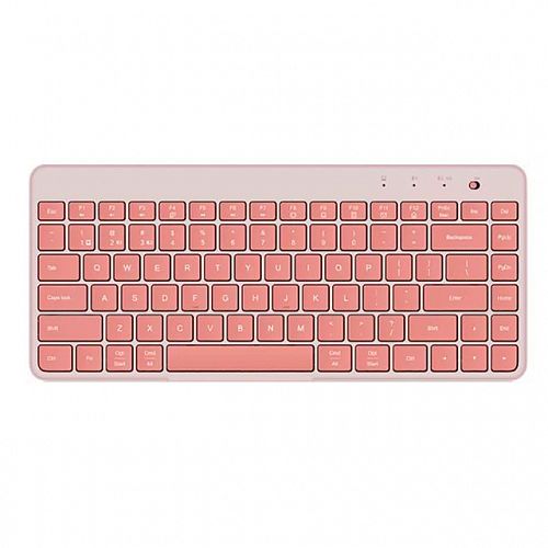 Беспроводная клавиатура Mi Dual Mode Wireless Keyboard (XMBXJP01YM) (Русские буквы) (Розовый) — фото