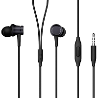 Наушники Xiaomi Mi In-Ear Headphones Basic (HSEJ03JY) (Черный) — фото