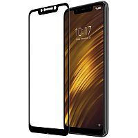 Защитное 2D стекло для Pocophone F1 Black (Черное) — фото