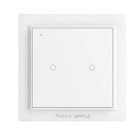 Беспроводной выключатель Aqara&OPPLE Wireless Scene Switch (2 клавиши) (WXCJKG11LM) — фото