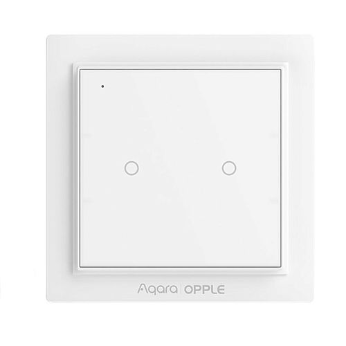 Беспроводной выключатель Aqara&OPPLE Wireless Scene Switch (2 клавиши) (WXCJKG11LM) — фото