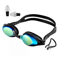 Плавательные очки Yunmai SwimGoggles Nose Clip Ear Plugs Set Gold (Золотистый) — фото