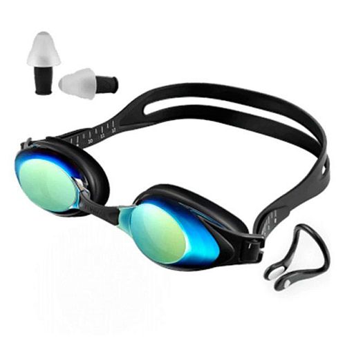 Плавательные очки Yunmai SwimGoggles Nose Clip Ear Plugs Set Gold (Золотистый) — фото