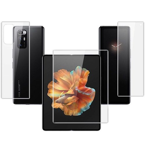Набор защитных стекол для Xiaomi Mi Mix Fold Black (Черный) — фото