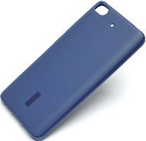 Каучуковый чехол Cherry Blue для Redmi Note 5A (Синий) — фото